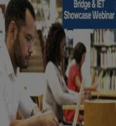 Adult students in library, Meet the Innovators in Adult Education, Bridge & IET Showcase Webinar